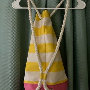 Fabric Drawstring Backpack